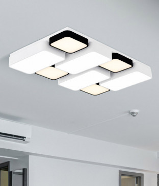 미크스 8등 200W 국산LED 아파트거실조명