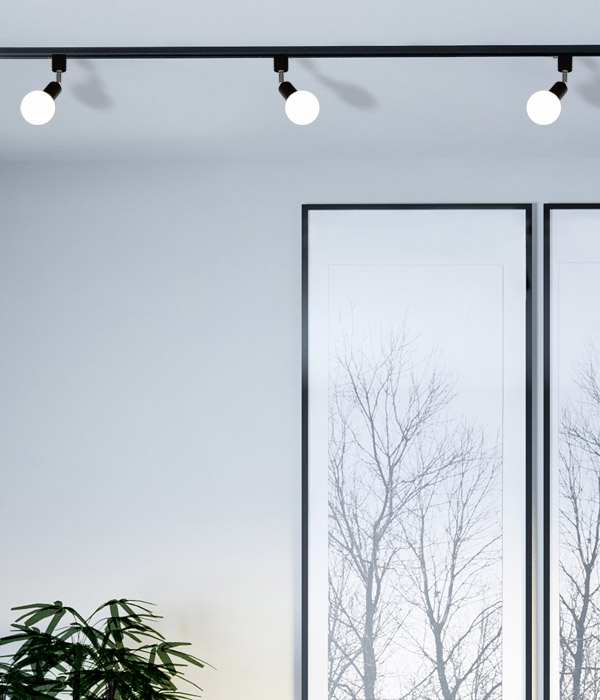 프리링 레일조명 레일등 블랙 화이트